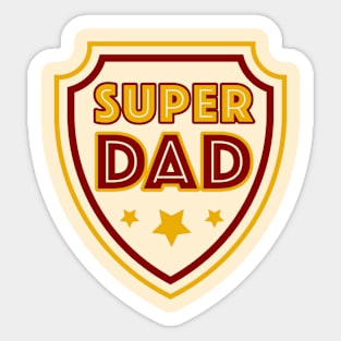 Super DAD | Happy Father's Day Sticker